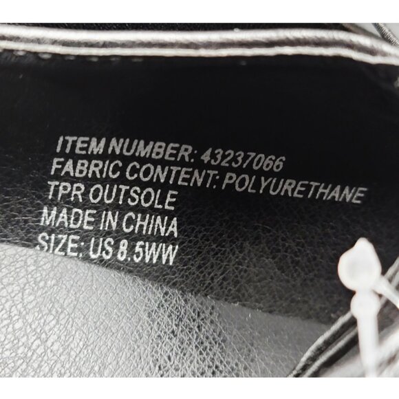 NWT Torrid 8.5 Black Mary Jane Bow Lug-Sole Flat Shoes 8.5WW Wide Width - Picture 10 of 11